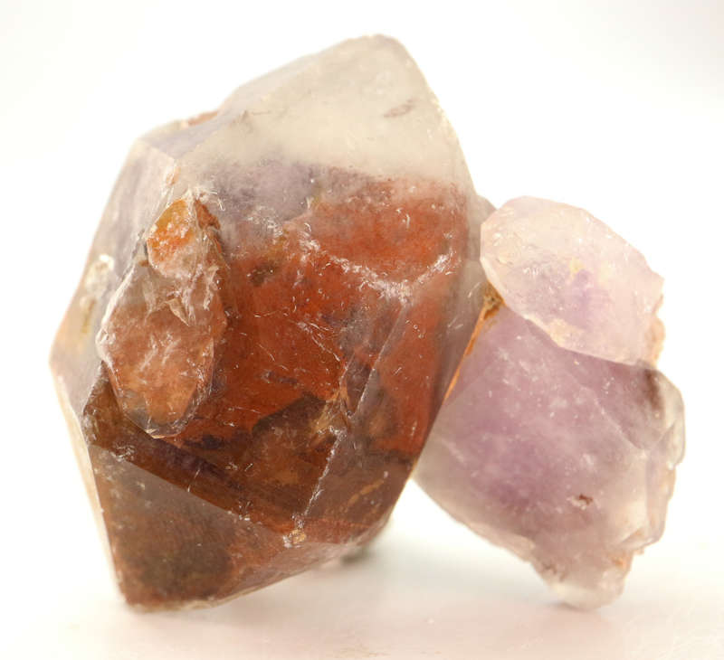 Red Hematite incl Quartz Cluster, Orange River Area, Northern Cape, South Africa