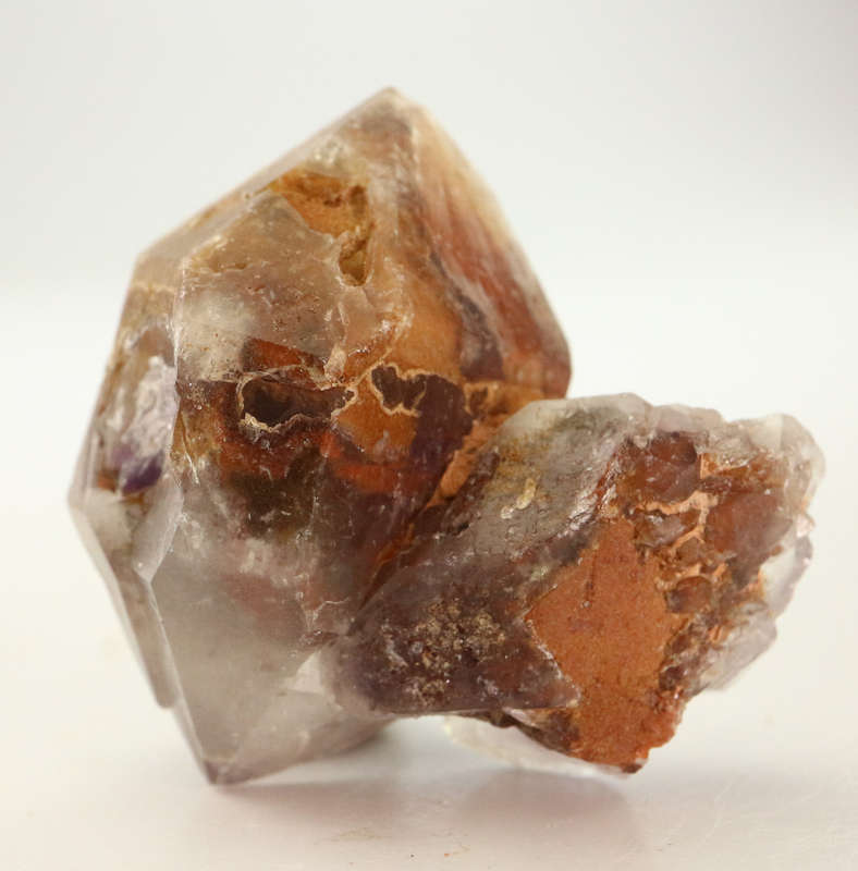 Red Hematite incl Quartz Cluster, Orange River Area, Northern Cape, South Africa