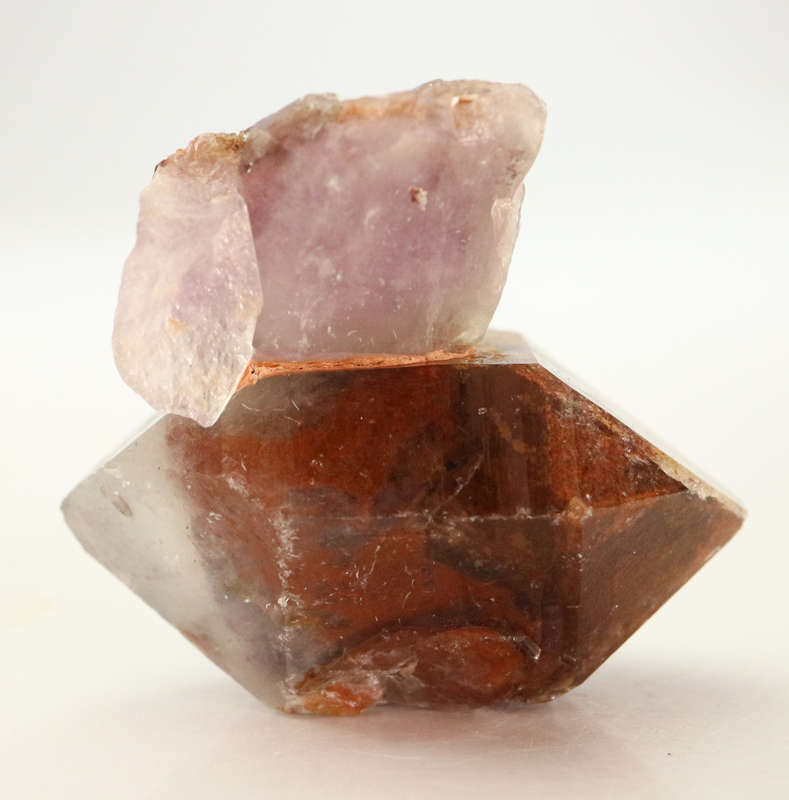 Red Hematite incl Quartz Cluster, Orange River Area, Northern Cape, South Africa