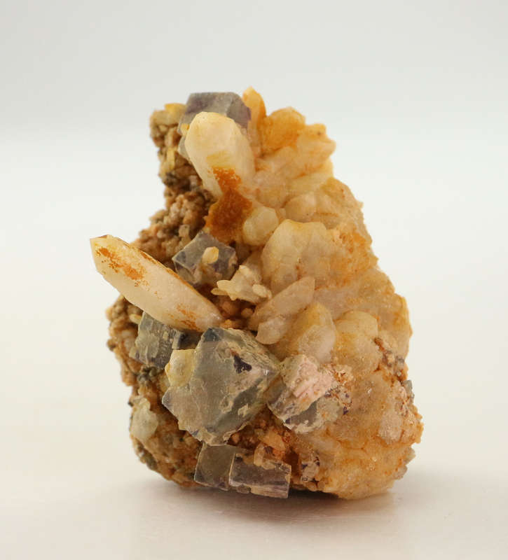 Fluorite and Quartz on Matrix, Brandberg Mnt, Namibia