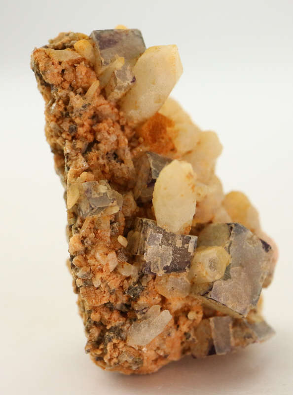 Fluorite and Quartz on Matrix, Brandberg Mnt, Namibia