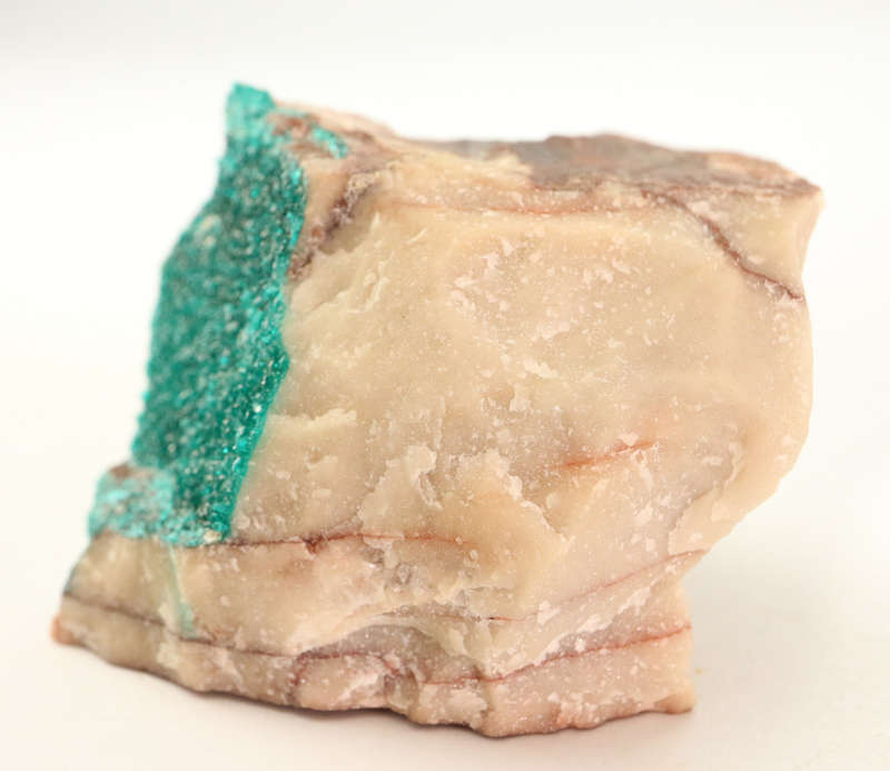 Dioptase on Matrix, Kaokoveld Region, Namibia