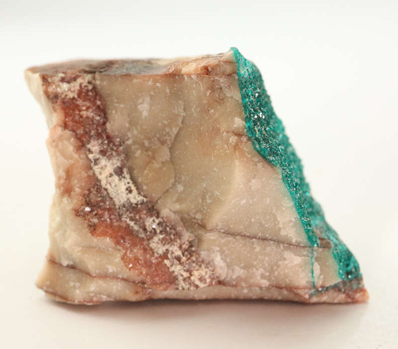 Dioptase on Matrix, Kaokoveld Region, Namibia