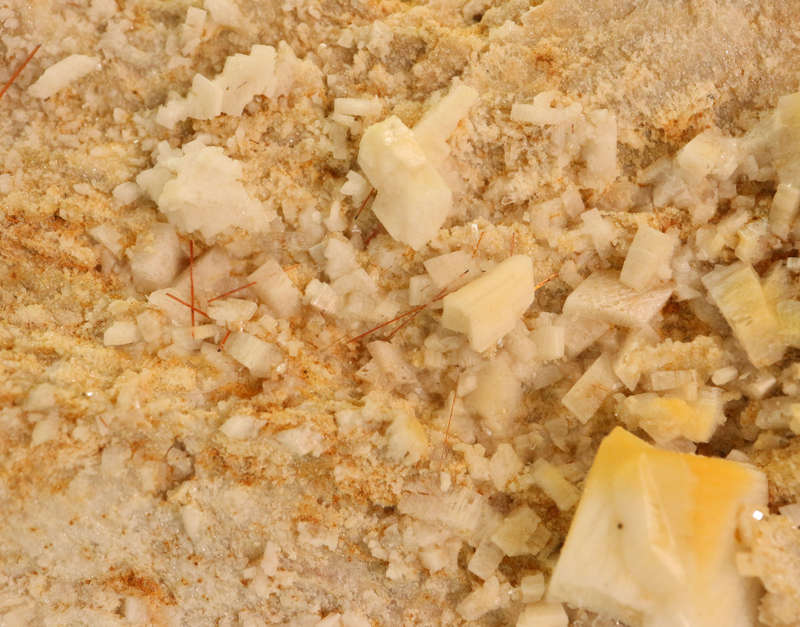Quartz on Dolomite, Gobobosebberge Mnt, Namibia