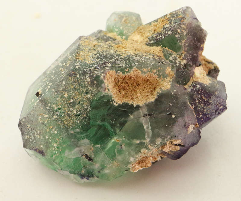 Fluorite and Schorl, Erongo Mnt Region, Namibia