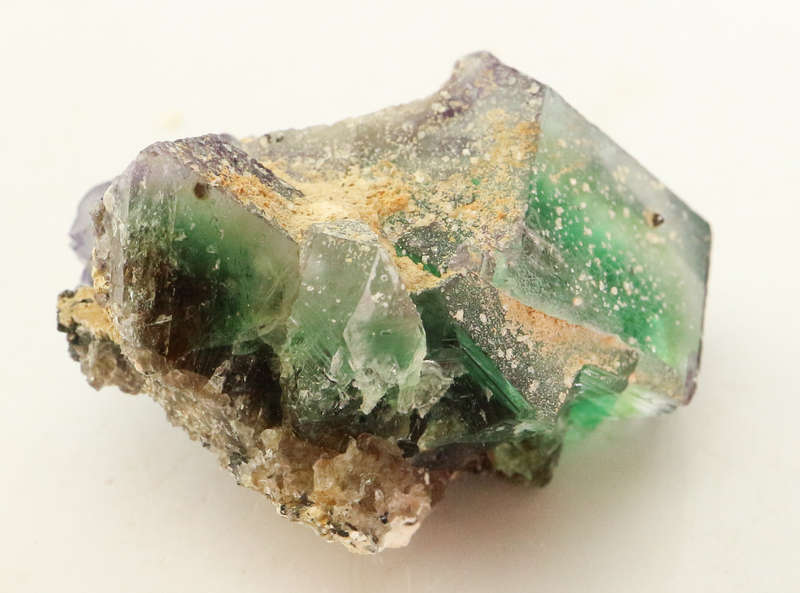 Fluorite and Schorl, Erongo Mnt Region, Namibia