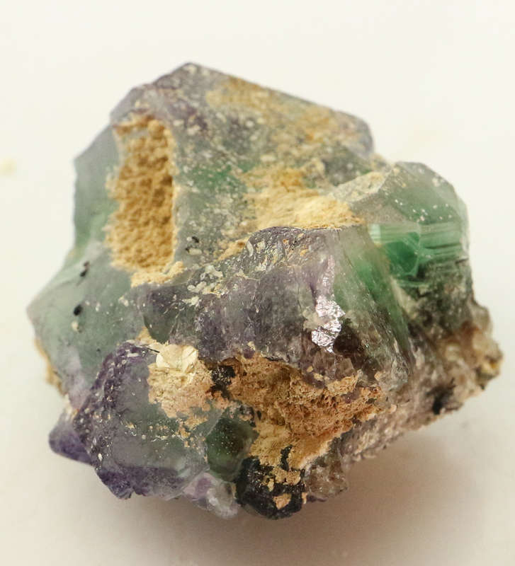Fluorite and Schorl, Erongo Mnt Region, Namibia
