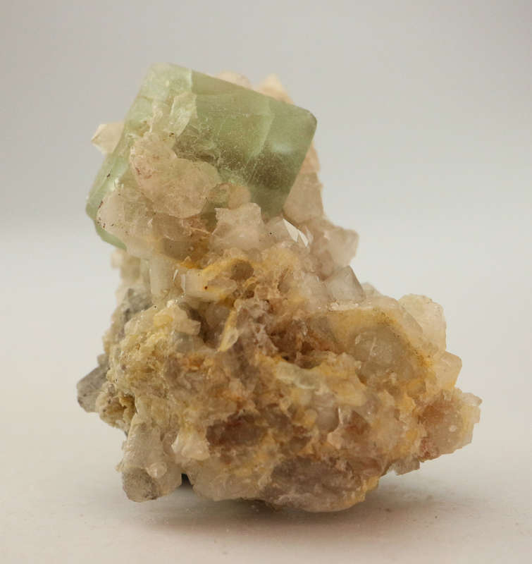 Fluorite on Quartz, Riemvasmaak, Northern Cape, South Africa