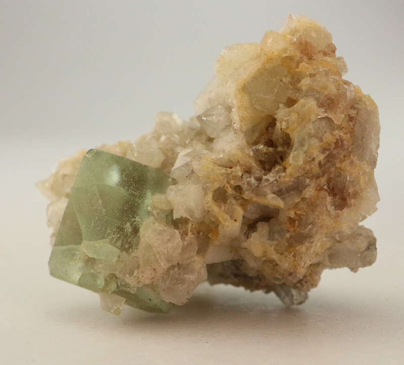 Fluorite on Quartz, Riemvasmaak, Northern Cape, South Africa