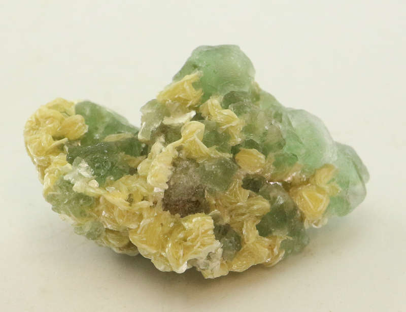 Muscovite on Fluorite Cluster, Erongo Mnt Region, Namibia