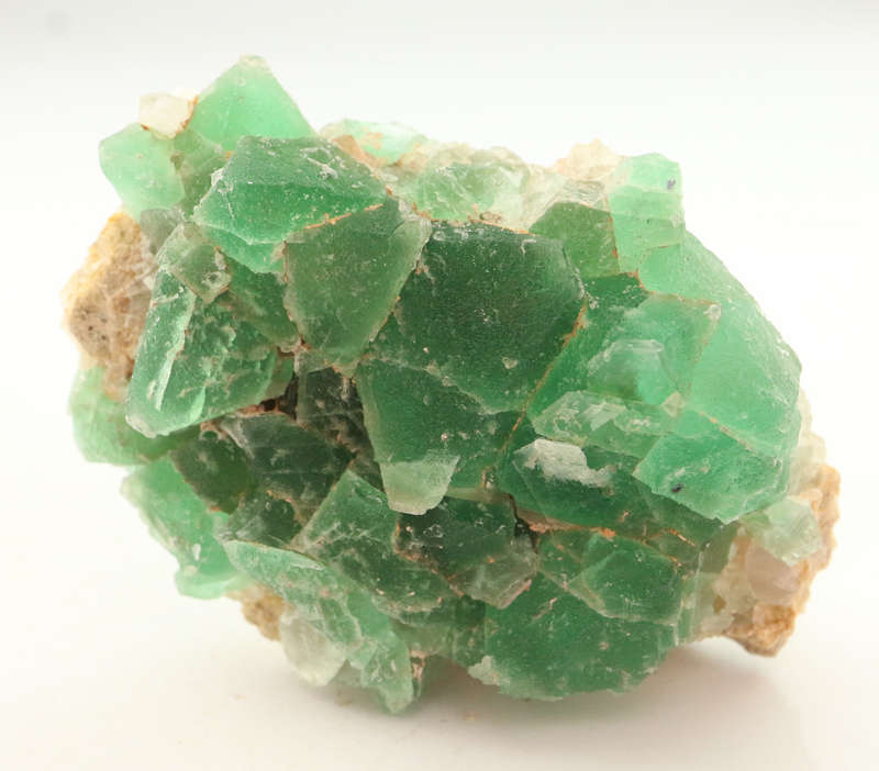 Apple Green Fluorite Cluster, Riemvasmaak, Northern Cape, South Africa