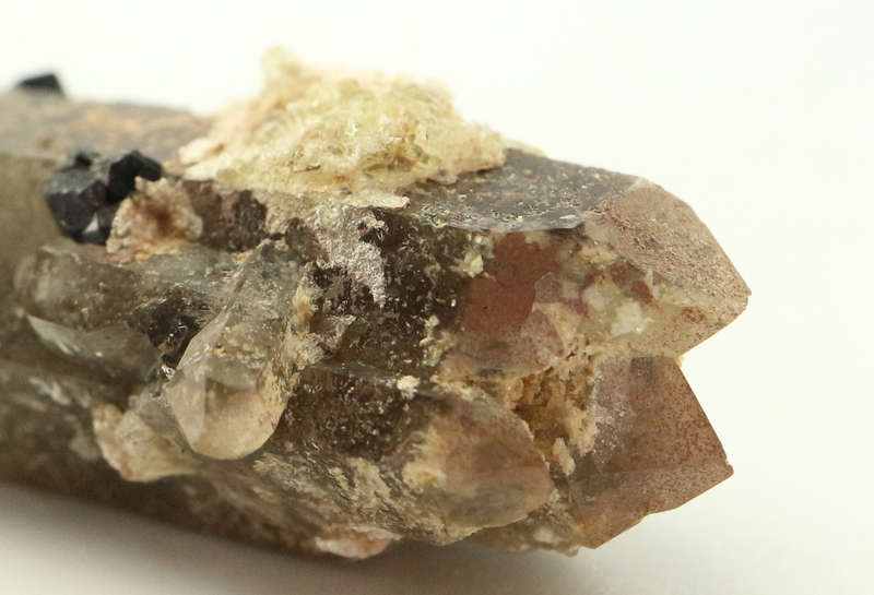 Tourmaline on Quartz, Erongo Mnt Region, Namibia