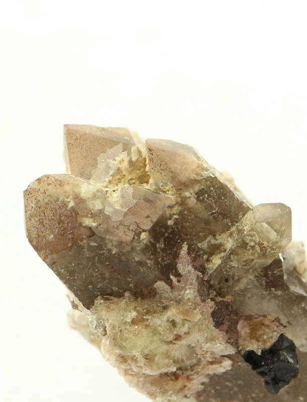 Tourmaline on Quartz, Erongo Mnt Region, Namibia