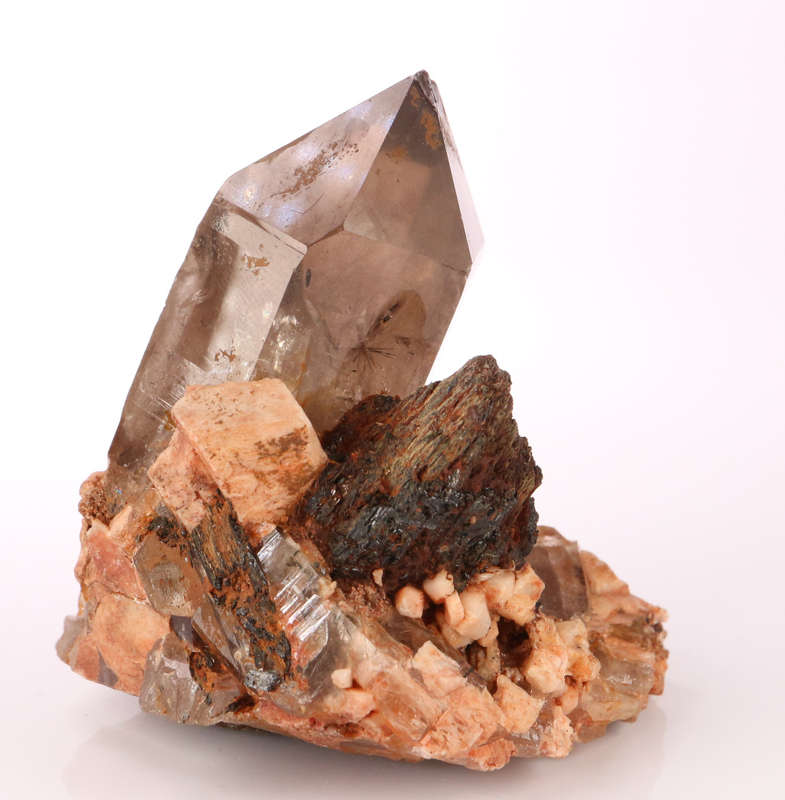 Aegirine, Quartz, Orthoclase, Zomba Mnt, Malawi