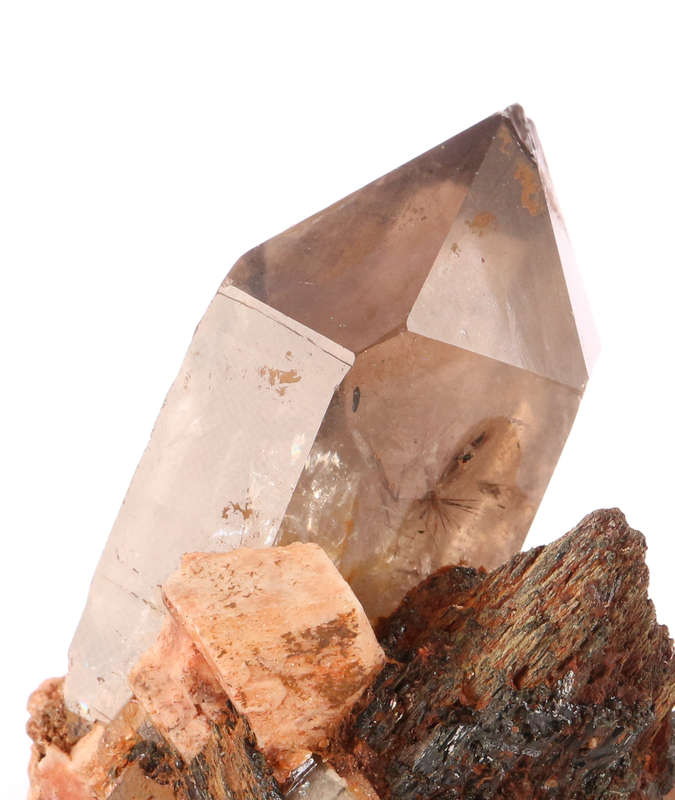 Aegirine, Quartz, Orthoclase, Zomba Mnt, Malawi
