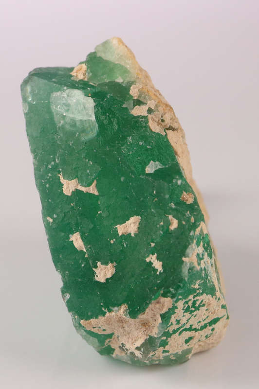 Green Fluorite Crystal, Riemvasmaak, Northern Cape, South Africa