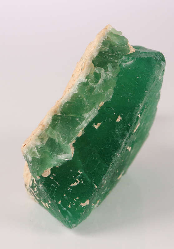 Green Fluorite Crystal, Riemvasmaak, Northern Cape, South Africa