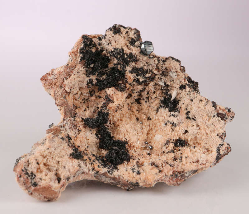 Hematite, Baryte, Manganite on Matrix, N`Chwaning II, Northern Cape, South Africa