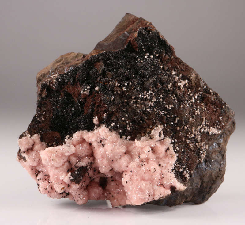 Rhodochrosite on Matrix, N`Chwaning II, Nothern Cape, South Africa