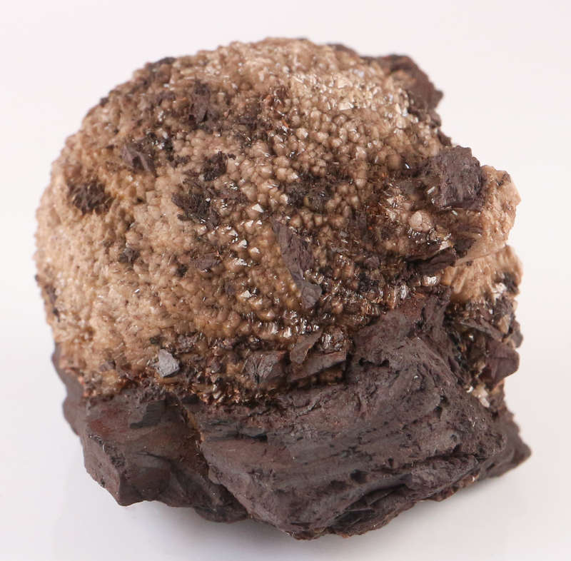 Olmiite on Matrix, N`Chwaning II, Northern Cape, South Africa