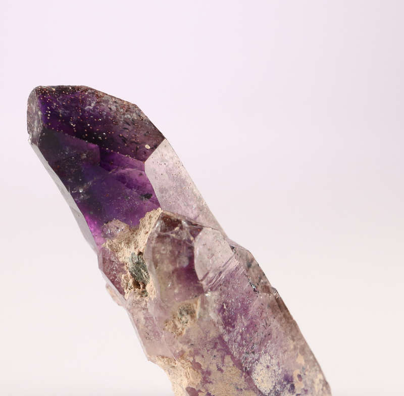 Amethyst Quartz Point, Brandberg Mnt, Namibia