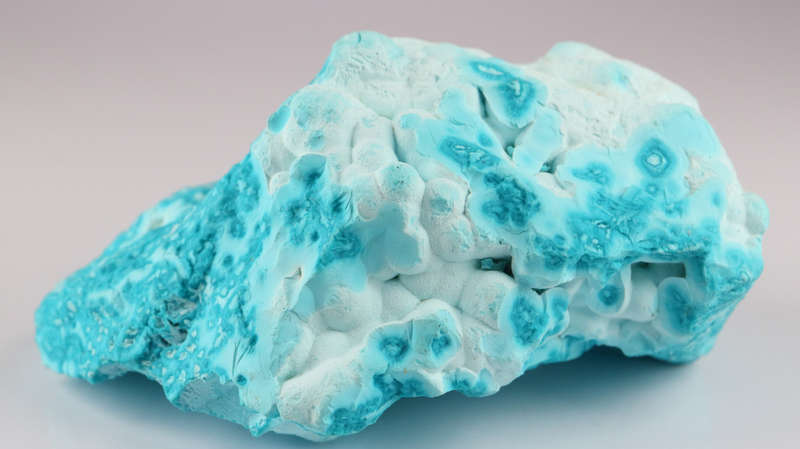 Chrysocolla and Plancheite, Mashamba West Mine, DRC