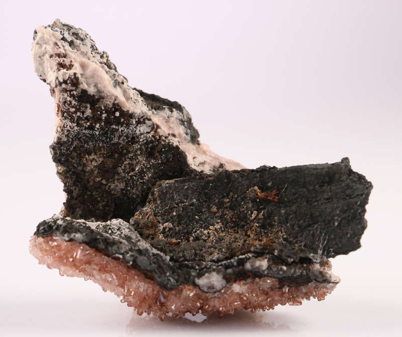 Rhodochrosite on Matrix, N`Chwaning II, Northern Cape, South Africa