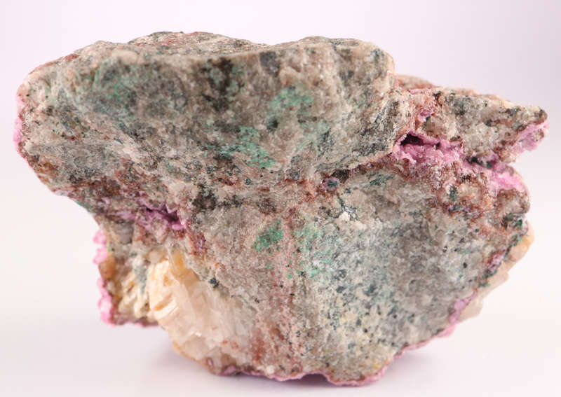 Cobaltoan Calcite on Matrix, Mashamba West Mine, DRC