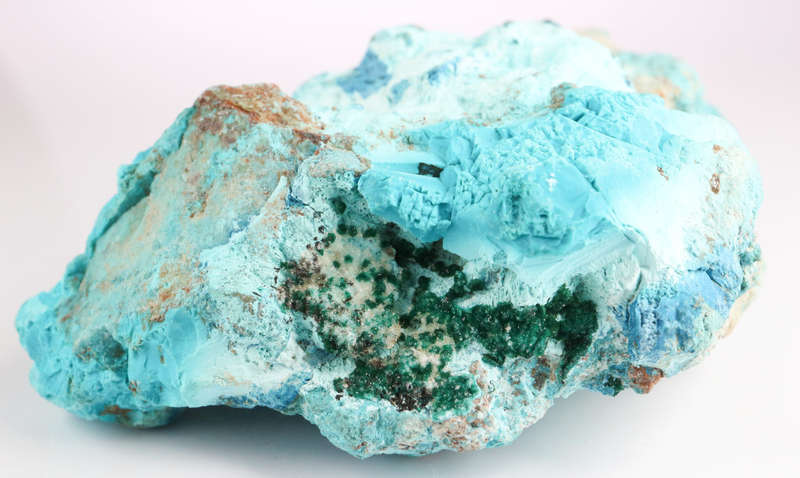 Chrysocolla and Plancheite, Mashamba West Mine, DRC