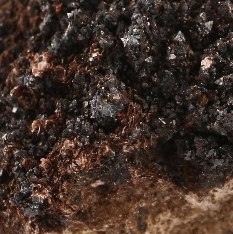 Calcite on Matrix, N`Chwaning II, Northern Cape, South Africa