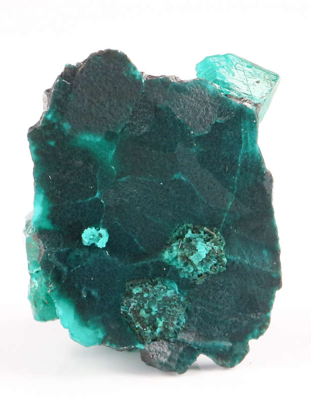 Dioptase on Matrix, Kaokoveld Region, Namibia