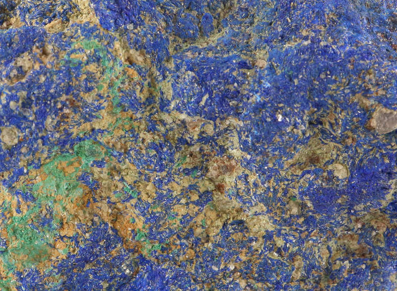 Azurite Cluster, Mashamba West Mine, DRC