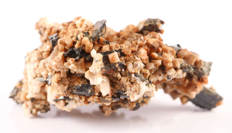 Zircon on Aegirine, Zomba Mountains, Malawi