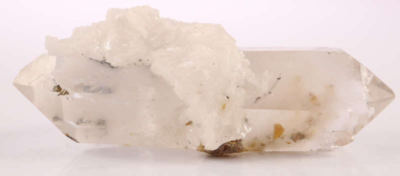Dolomite and Hematite in D/T Quartz, Pering Mine, Northern Cape, South Africa