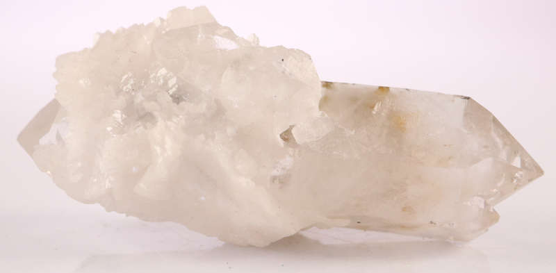 Dolomite and Hematite in D/T Quartz, Pering Mine, Northern Cape, South Africa