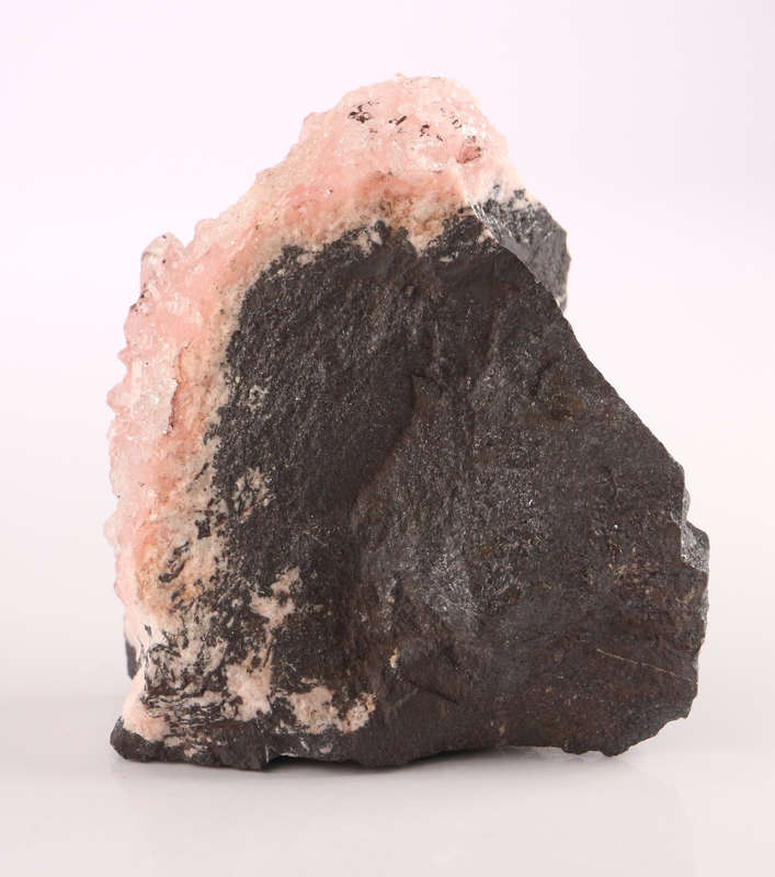 Quartz on Rhodochrosite on Matrix, Wessels Mine, Northern Cape, South Africa