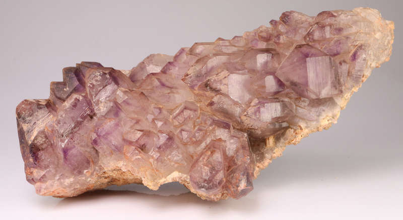 Amethyst included Quartz Cluster, Brandberg Mnt, Namibia