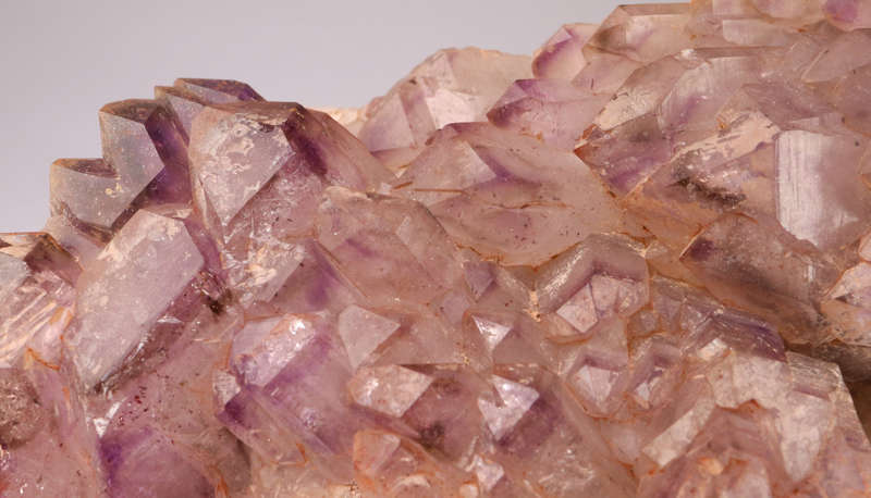 Amethyst included Quartz Cluster, Brandberg Mnt, Namibia