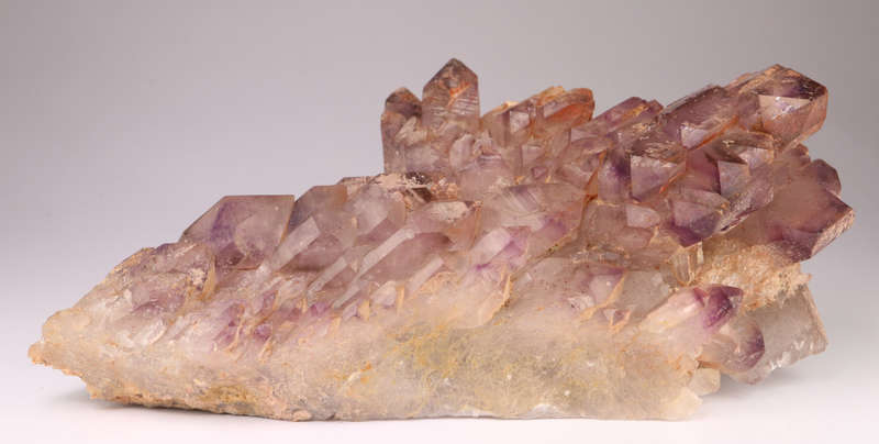 Amethyst included Quartz Cluster, Brandberg Mnt, Namibia