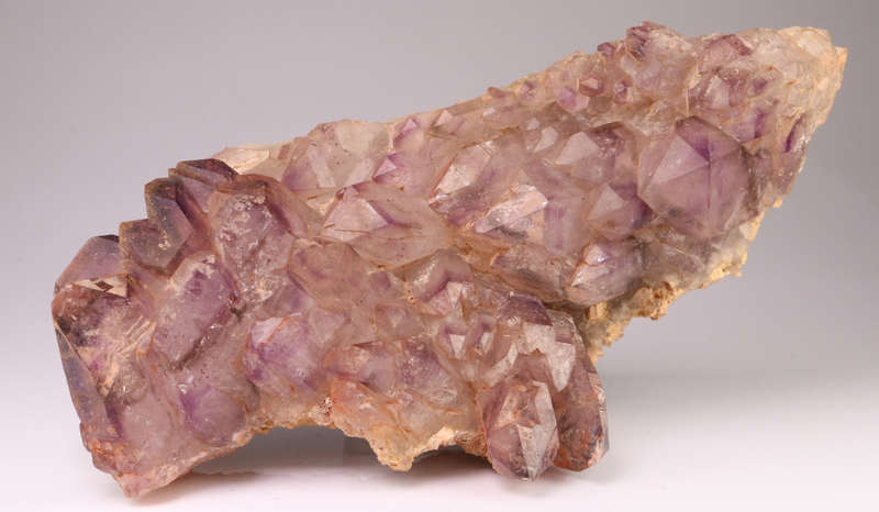 Amethyst included Quartz Cluster, Brandberg Mnt, Namibia