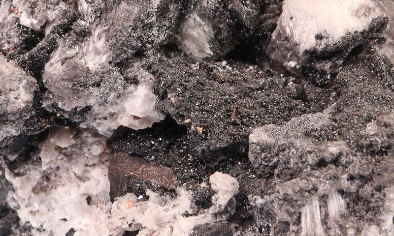 Hematite and Calcite on Matrix, N`Chwaning II, Nothern Cape, South Africa