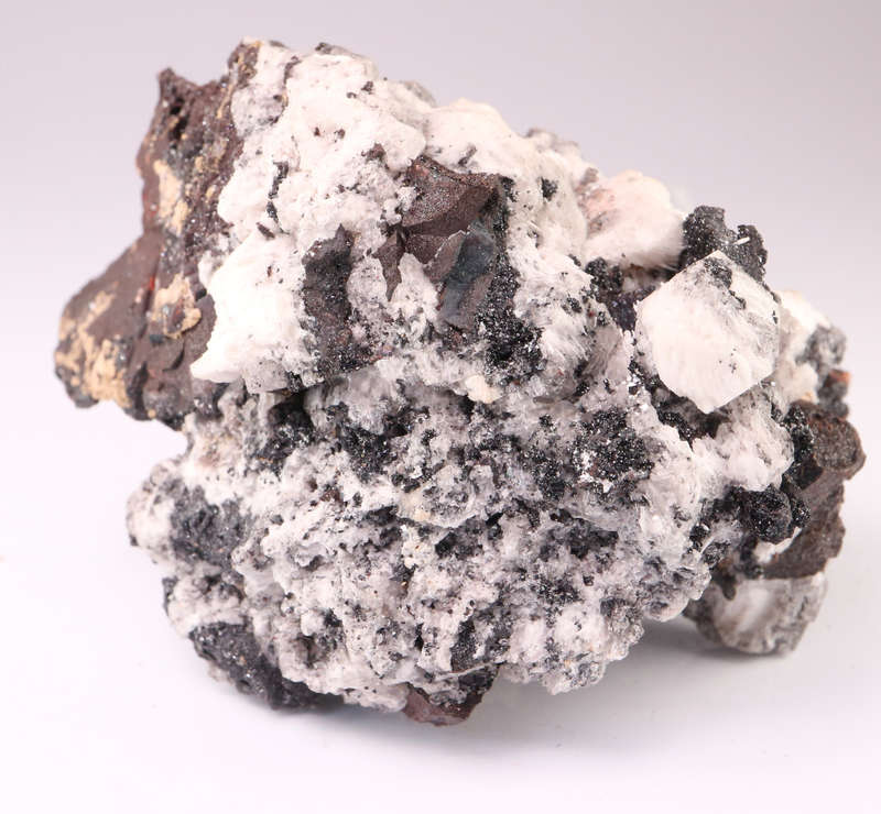 Hematite and Calcite on Matrix, N`Chwaning II, Nothern Cape, South Africa