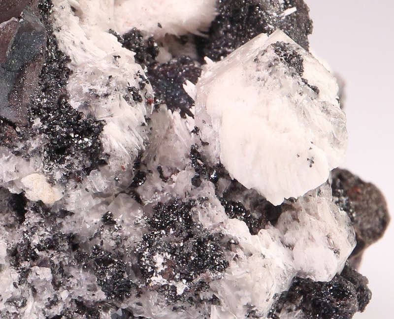 Hematite and Calcite on Matrix, N`Chwaning II, Nothern Cape, South Africa