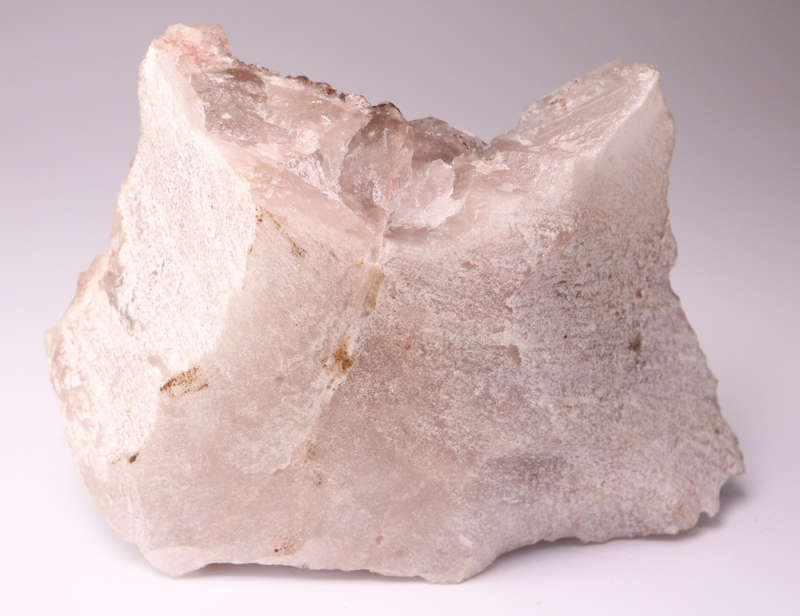Shattuckite on Quartz Cluster, Kaokoveld Region, Namibia