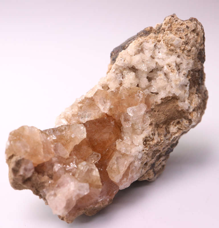 Baryte and Calcite Cluster, N'Chwaning II, Northern Cape, South Africa