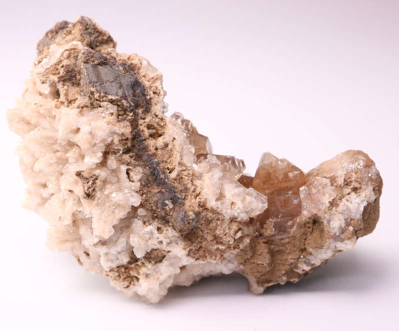 Baryte and Calcite Cluster, N'Chwaning II, Northern Cape, South Africa