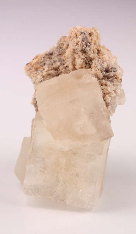 Hydroxyapophyllite on Matrix, N`Chwaning II, Northern Cape, South Africa
