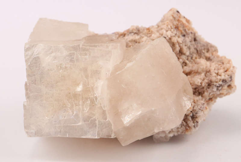 Hydroxyapophyllite on Matrix, N`Chwaning II, Northern Cape, South Africa