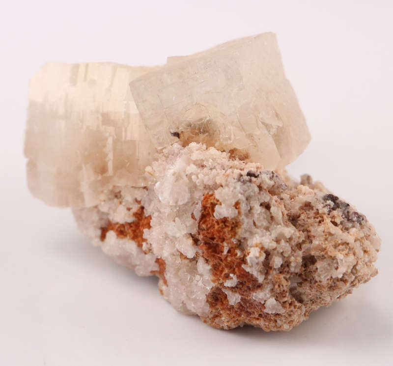 Hydroxyapophyllite on Matrix, N`Chwaning II, Northern Cape, South Africa