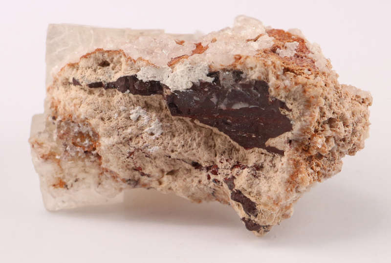 Hydroxyapophyllite on Matrix, N`Chwaning II, Northern Cape, South Africa